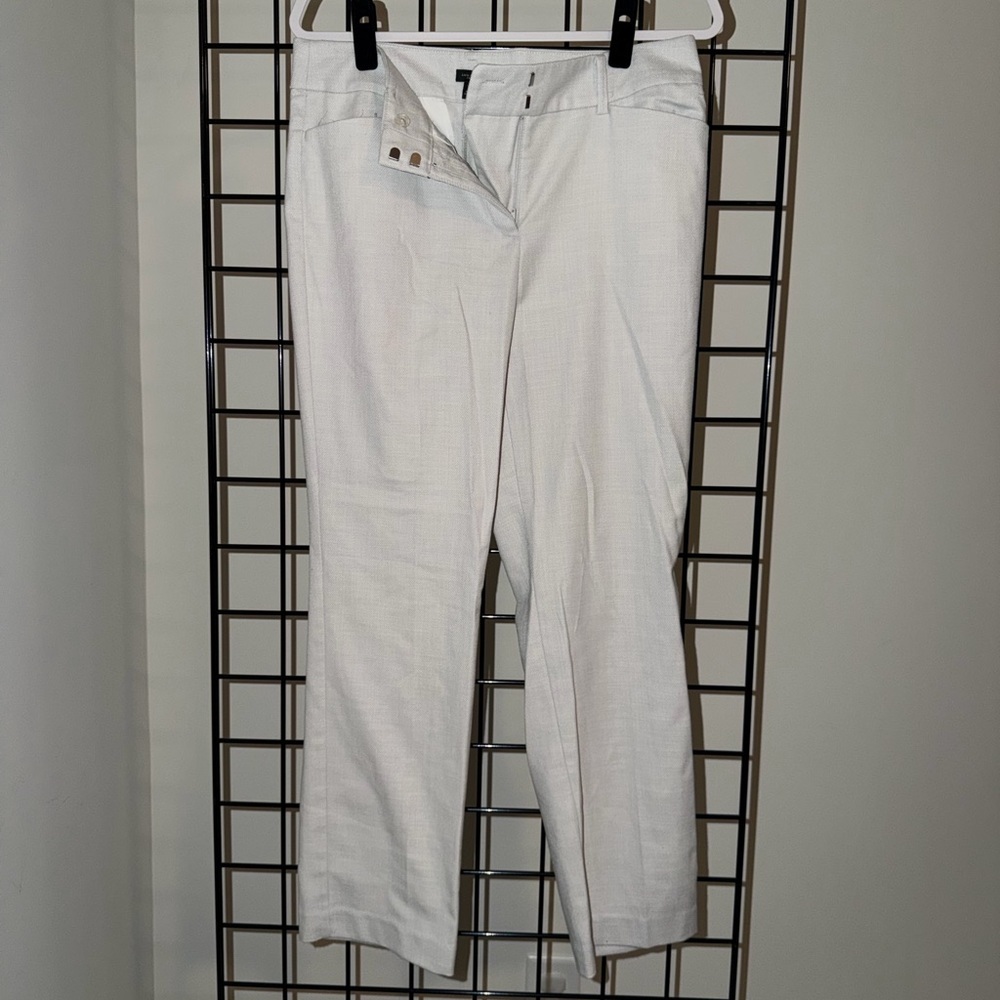Ann Taylor White Trousers
